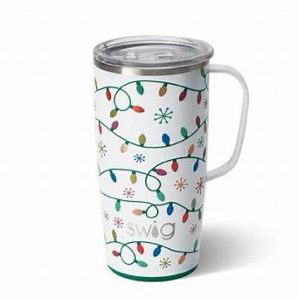 Swiglife 22oz Stainless Stain Insulated Mug - Let It Glow NWT